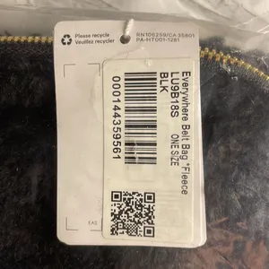 NWT Lululemon Everywhere Fleeced Belt Bag Black thumbnail 9