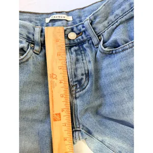 PacSun Womens Light Wash Low-Rise Straight Jeans With Button Fly Size 23 thumbnail 8