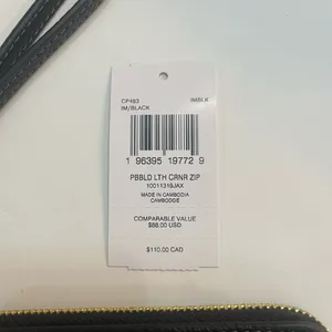COACH pebbles‎ leather wristlet corner zip thumbnail 2