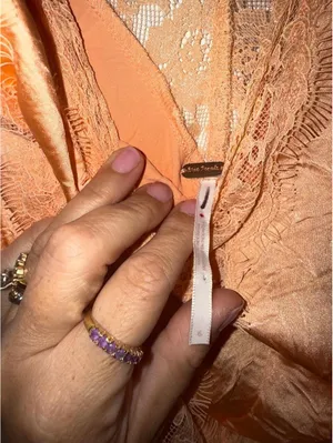 Free People Maybe Forever Maxi Dress in Peach thumbnail 4