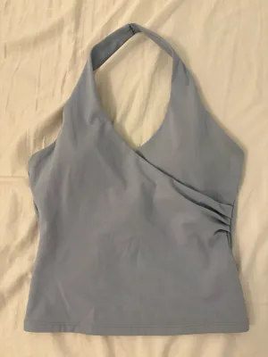 Blue CSB Halter Top Size M thumbnail 1