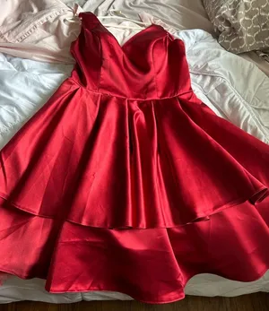 hoco dress Red Size 12 thumbnail 1