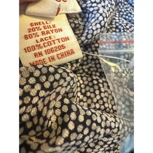 Sundance xs black velvet burnout silk‎ boho cottagecore whimsigoth flowy top thumbnail 5