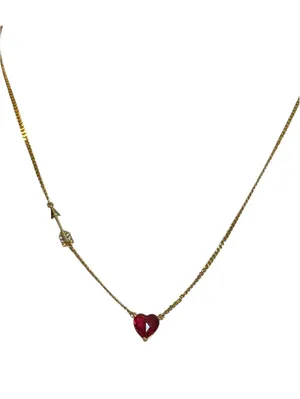 Kate Spade Red Heart Pendant and Arrow Detail thumbnail 2