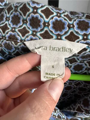Vera Bradley small blouse thumbnail 2