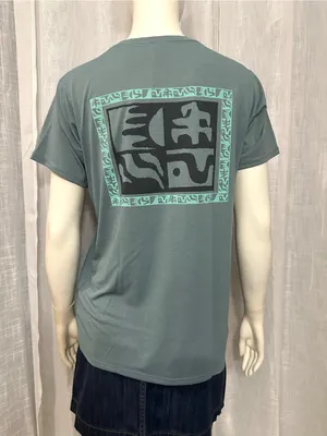 Patagonia Capilene Cool Daily Graphic Shirt Mother Rays Blue Sage Women's M NWT thumbnail 4