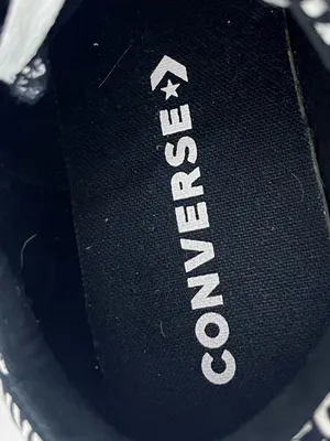 CONVERSE CHUCK TAYLOR ALL STAR Madison Wordmark 2.0 Black White Sneakers Size 8 thumbnail 4