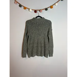 American Eagle grey green marled sweater thumbnail 2
