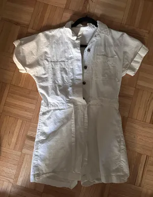 White Romper thumbnail 1