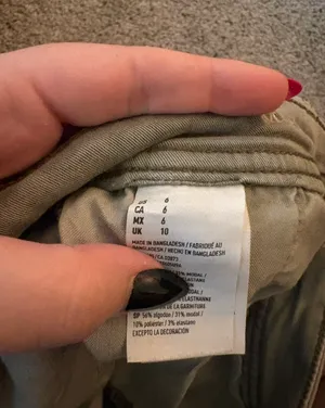 Khaki American Eagle Shorts thumbnail 5