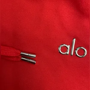 ALO Yoga NWT Accolade Hoodie Bright Red Color Unisex Oversized Size L thumbnail 6