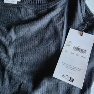 NWT RVCA Women's BLACK TANK TOP Large thumbnail 3