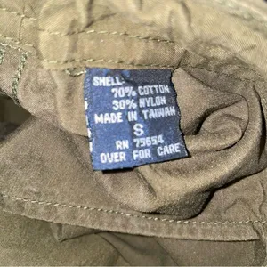 Abercrombie & Fitch Size S Olive Green Cargo Pants Japanese Floral thumbnail 7