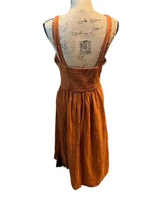Free People Caldasi Midi Dress Size L thumbnail 7