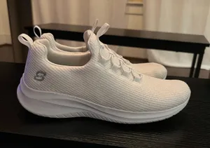 Skechers White Sport Sneakers thumbnail 1