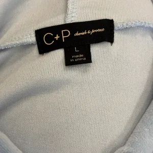 Sky Blue Women's‎ Hoodie Size L thumbnail 7