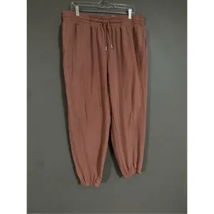 H&M Pink High Waisted Pull On Joggers Size XL thumbnail 2