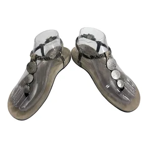 VIONIC Karina Snake Print Medallion Thong Sandals Orthotic Arch Support Size 6 thumbnail 8