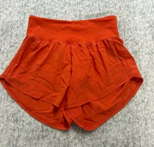 DSG Stride High-Rise Shorts Ginger Orange Womens Small DAW14103 Athletic Running thumbnail 1