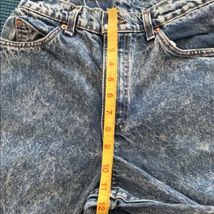 Vintage Levi’s 550 Orange Tab Jeans Made in USA 31x34 Classic Vintage Wash thumbnail 13