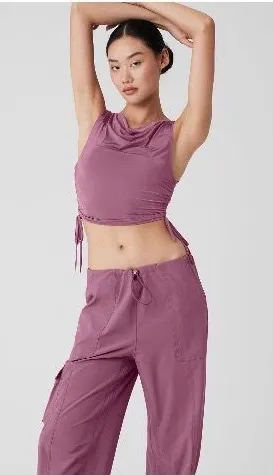 Alo standout cropped tank thumbnail 1