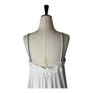 Ariat Dress Women Medium‎ White Gauze Embroidered Western Brandy Mini Boho thumbnail 6
