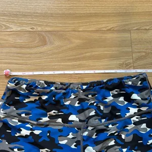90 degrees by reflex blue camo athletic shorts size‎ medium Blue thumbnail 3