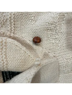 Vintage Lauren Ralph Lauren Women's Hand-Knit Wool Swiss Alps Ski Winter Sweater thumbnail 4