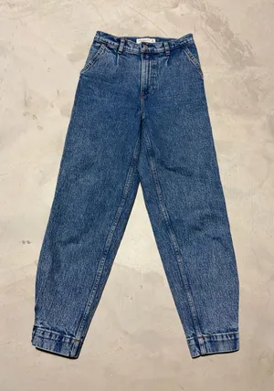 Abercrombie & fitch ultra high rise blue jeans 25/0R thumbnail 1