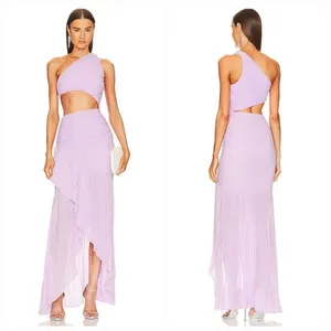 Michael Costello x REVOLVE Britney Gown in Lilac thumbnail 2