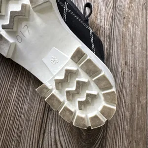 Vintage Mudd Chunky Mule Clogs White Canvas Lace Up Women Sz 8.5 Y2K slide on thumbnail 6