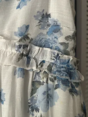 Mi Ami Francesca's blue floral dress thumbnail 5