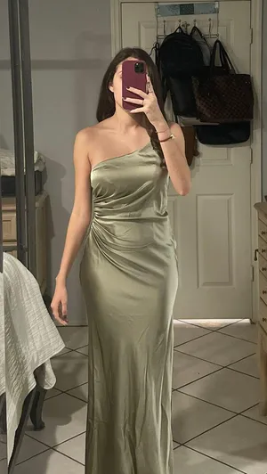 Revelry Off The Shoulder Formal Dress thumbnail 1