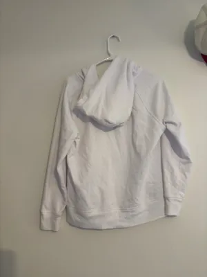 White GAP zip up jacket thumbnail 5