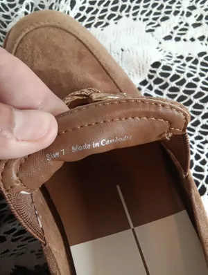 Dolce Vida Womens Sheena Brown Suede Loafers Chunky Platform Shoes Sz 7 thumbnail 8