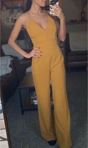 Iris Jumpsuit Yellow thumbnail 1