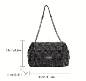 Elegant,fashionable classic shoulder chain bag thumbnail 2