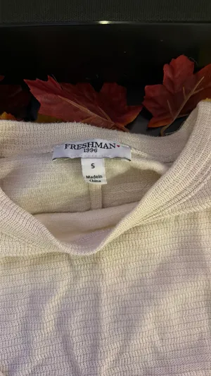 Freshman Sweater Crop Top thumbnail 2