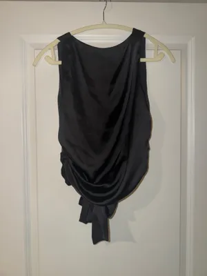 Zara high neck open back top  thumbnail 2