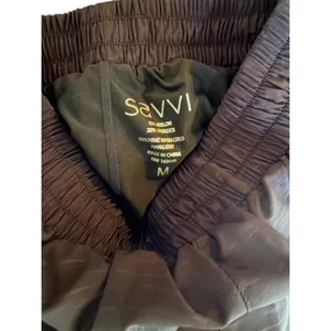 Savvi High Rise Running Shorts Black Lined Athletic Workout Women's Medium thumbnail 8