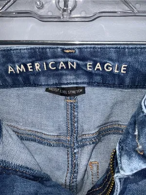 American Eagle Outfitters Distressed Curvy Hi-Rise Jegging Jeans - Size 6 thumbnail 5