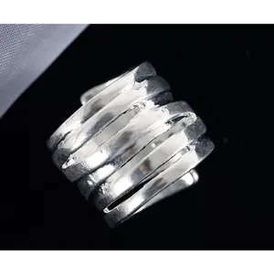 Boutique MultiLayer Adjustable Wrap Ring |‎ 925 Sterling Silver thumbnail 13