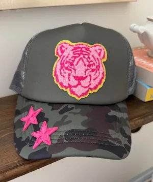 Camo trucker hat Gray thumbnail 1