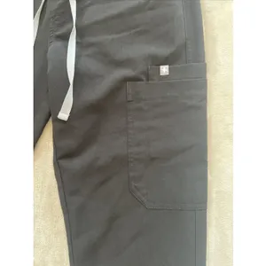 FIGS YOLA‎ Scrub Pants Women's XS Black Straight Leg Technical Collection thumbnail 4