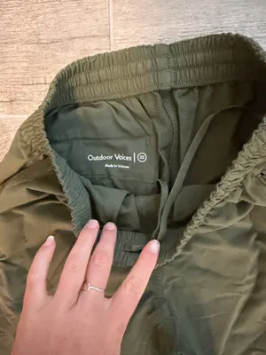 Outdoor Voices Rec Trek Pants XS army green thumbnail 2