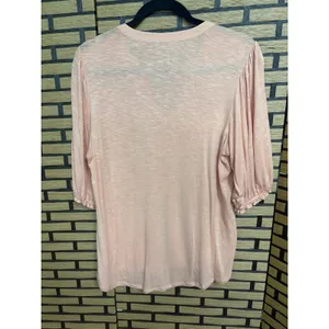 Democracy Peach Embroidered Top Size Medium‎ thumbnail 2