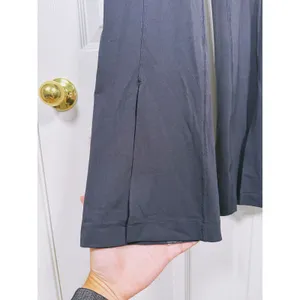 Lululemon In The Groove High Rise Flare Pant Size 2 Black Split Hem Athleisure thumbnail 9