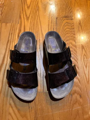 Birkenstock Birko-flor Glitter Double Strap womens size 7.5 thumbnail 6