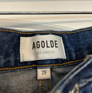 AGOLDE Parker High Rise Denim Shorts thumbnail 3