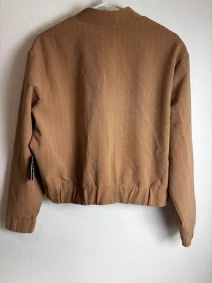 Express Tan NWT Blazer Suit Jacket - Size S thumbnail 3